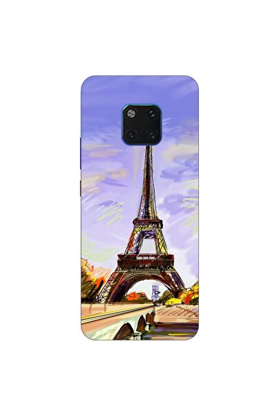 OEM Husa compatibila cu Huawei Mate 20 Pro Silicon Gel Tpu Model Desen Turnul...