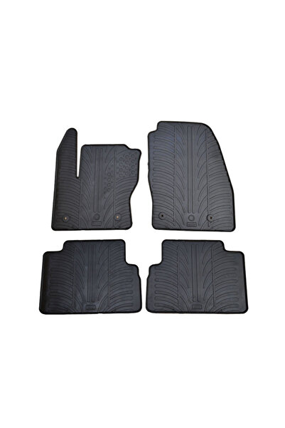 Gledring Set covorase auto din cauciuc Ford C-Max Facelift 2015- 5 usi, Negru...
