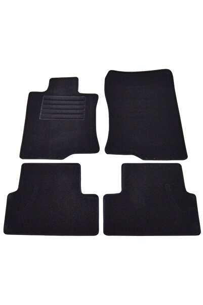 Best Auto Vest Covorase mocheta Honda Accord 2002-2008 Negre, set de 4 bucati