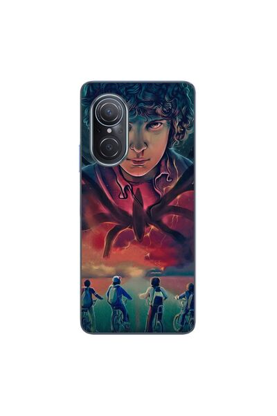 OEM Husa compatibila cu Huawei Nova 9 SE Silicon Gel Tpu Model Stranger Thing...