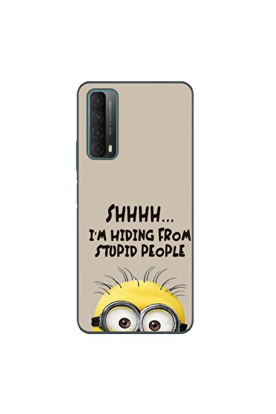 OEM Husa compatibila cu Huawei P Smart 2021 Silicon Gel Tpu Model Mesaj Minio...