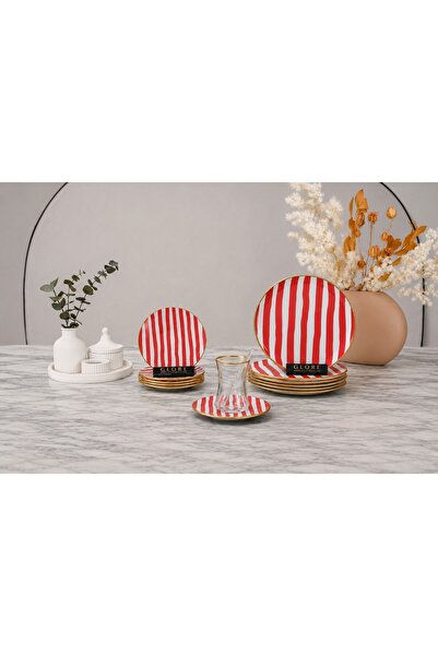 Glore Eko Red 18prç Pasta Tea Time