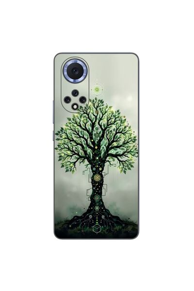 OEM Husa compatibila cu Huawei Nova 9 Silicon Gel Tpu Model Mystical Tree