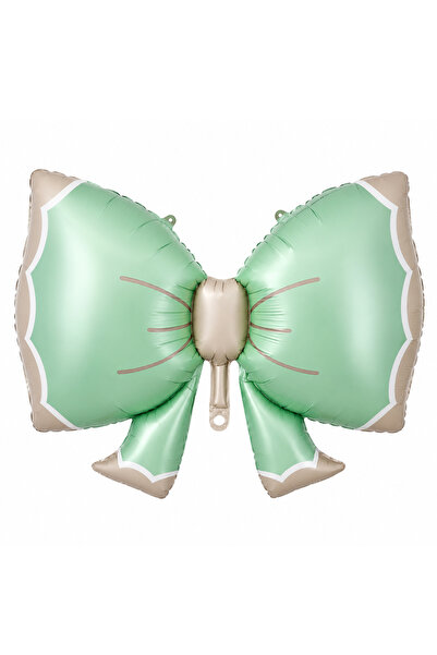 BeySüS Retro Green Bow Foil Balloon
