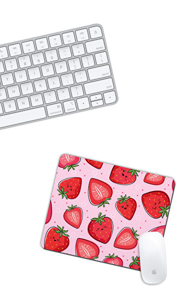 iyi fikirler Strawberry Patterned Mouse Pad