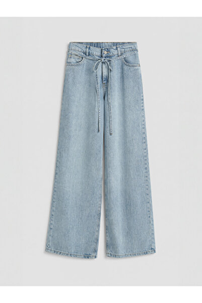LC Waikiki Esvab • Modern & Distinctive High Waist Wide Leg Women's Jean Pants