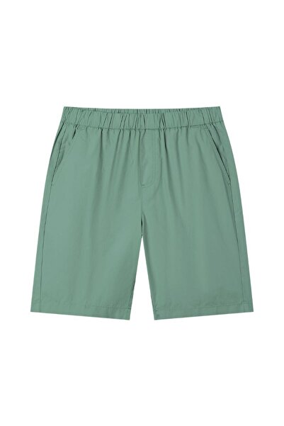 Giordano Men Regular Cotton Twill Elastic Shorts