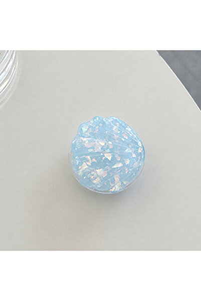 EDELFU Popsocket DENiZ KABUKLU Telefon Tutucu, Yapıştırmalı Epoksi Yüzey Parm...