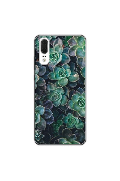 OEM Husa compatibila cu Huawei P20 Silicon Gel Tpu Model Flori de Stanca