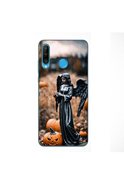 OEM Husa compatibila cu Huawei P30 Lite Silicon Gel Tpu Model Halloween Dovle...