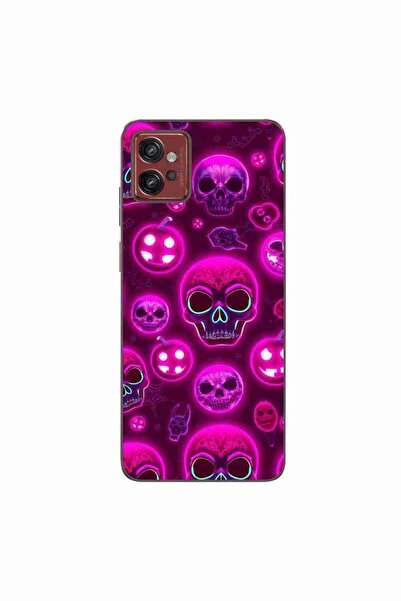 OEM Husa compatibila cu Motorola Moto G32 Silicon Gel Tpu Model Cyberpunk Hal...