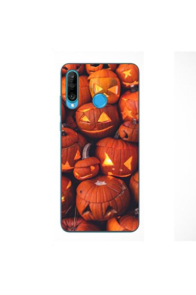OEM Husa compatibila cu Huawei P30 Lite Silicon Gel Tpu Model Halloween Dovle...