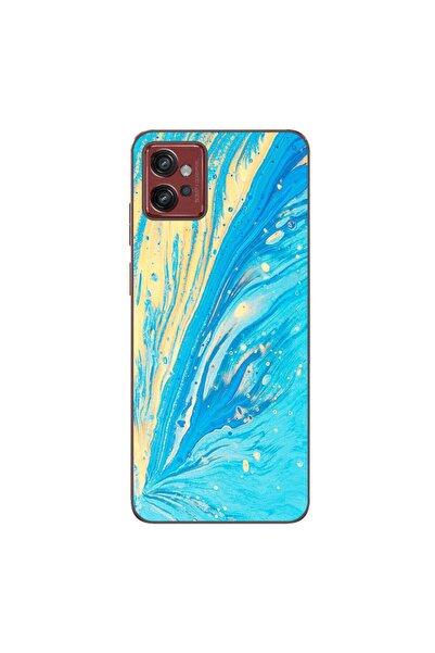 OEM Husa compatibila cu Motorola Moto G32 Silicon Gel Tpu Model Aqua Bloom
