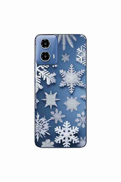 OEM Husa compatibila cu Motorola Moto G34 Silicon Gel Tpu Model Fulgi de Zapada