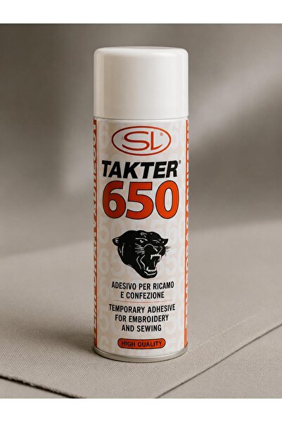 Saturn TAKTER 650 Temporary Adhesive Spray, 500 ml, for Embroidery, Sewing, Q...