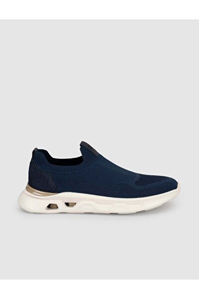 Cabani High-Sole Navy Blue Men's Sneaker