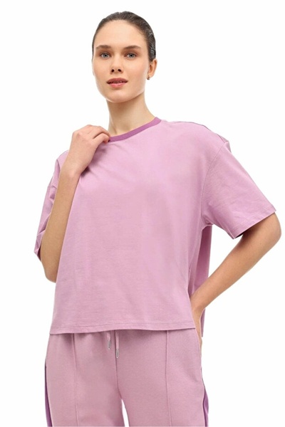 lumberjack WL 11MERYBEL-TSH2 6FX Tricou de damă A102203357 LILA