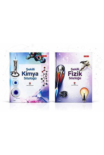 TÜBİTAK Popüler Bilim Yayınları Şekilli Sözlüğüm Fizik Kimya 2 Kitap Set