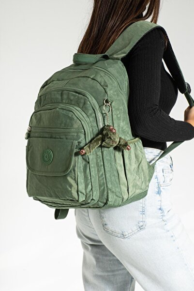 NEMO BAGS Unisex Green Backpack School Bag Laptop-Sports-Travel Bag, Waterpro...