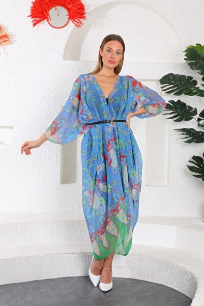 REN Chiffon Beach Kimono, Beach Dress, Tulle Pareo