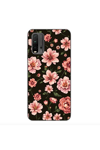 OEM Husa compatibila cu Xiaomi Redmi 9T Silicon Gel Tpu Model Pink Spring Flo...