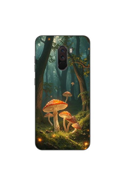 OEM Husa compatibila cu Xiaomi Pocophone F1 Silicon Gel Tpu Model Glowing Mag...