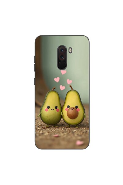 OEM Θήκη συμβατή με Xiaomi Pocophone F1 Σιλικόνης TPU με σχέδιο Kawaii Αβοκάν...