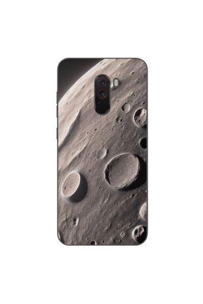 OEM Husa compatibila cu Xiaomi Pocophone F1 Silicon Gel Tpu Model Moon Surface
