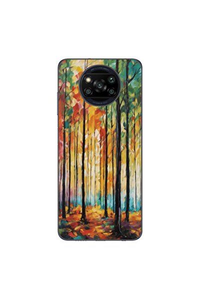 OEM Θήκη συμβατή με Xiaomi Poco X3 Pro από σιλικόνη gel TPU με σχέδιο Πολύχρω...