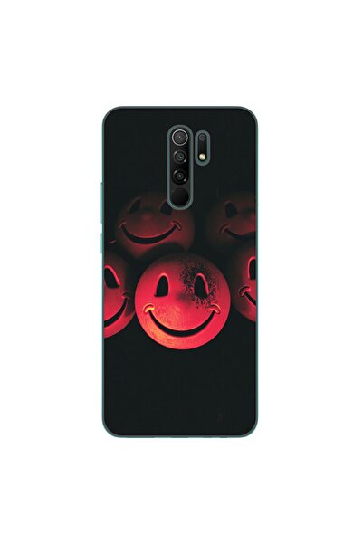 OEM Case compatible with Xiaomi Redmi 9 Silicone Gel Tpu Pattern Grungy Smile...