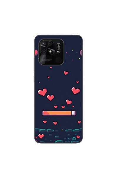 OEM Husa compatibila cu Xiaomi Redmi 10C Silicon Gel Tpu Model Pixelated Heal...
