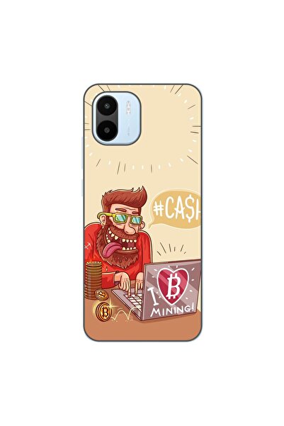 OEM Case compatible with Xiaomi Redmi A1 Silicon Gel Tpu Model BTC Mining