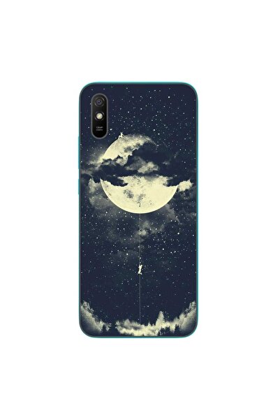 OEM Θήκη συμβατή με Xiaomi Redmi 9A Σιλικόνης Gel TPU Μοντέλο Moon Climbing