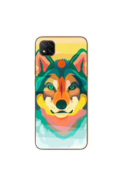 OEM Husa compatibila cu Xiaomi Redmi 9C NFC Silicon Gel Tpu Model Desen Lup