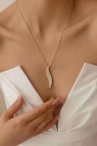 yare jewelry Altın Kaplama Gümüş Kolye