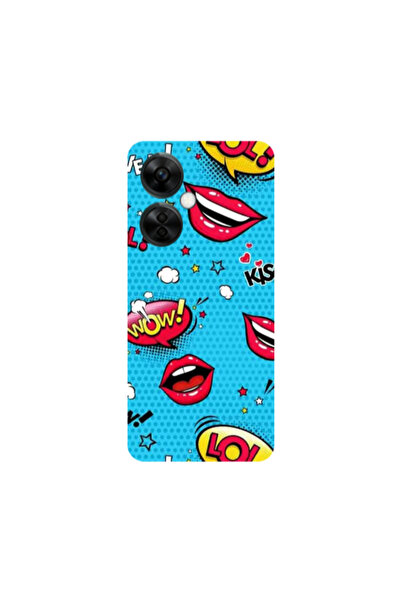Other Oneplus Nord CE 3 Lite 5G Sticker Lol desing Transparent Silicone TPU Θήκη