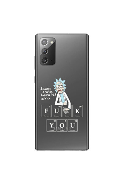 Other Samsung Note 20 Rick Scince is wise Transparent Silicone TPU Θήκη
