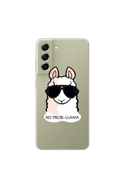 Other Samsung S22 Plus No prob-lama Transparent Silicone TPU Θήκη