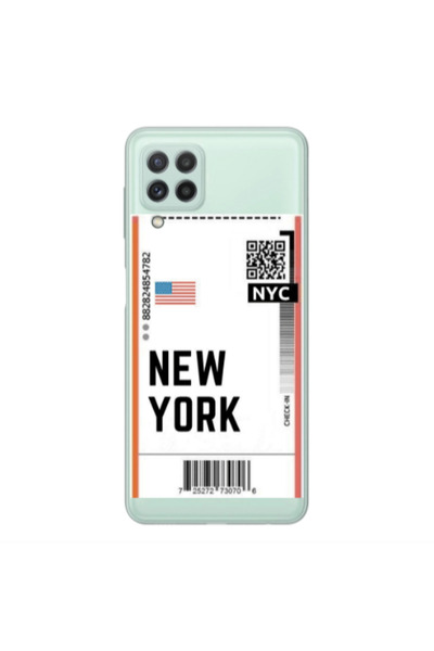 Other Samsung M32 New York NYC Transparent Silicone TPU Θήκη