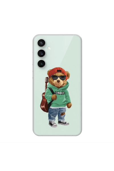 Other Samsung S24 Plus Summer Tedy Transparent Silicone TPU Θήκη