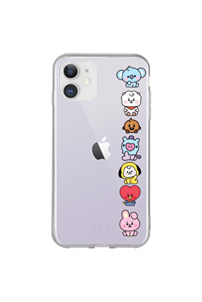 Other Apple iPhone 12 Lovely animals Transparent Silicone TPU Θήκη