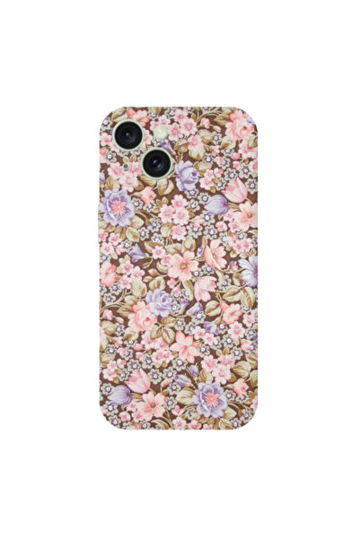 Other Apple iPhone 15 Plus Blue Roses Transparent Silicone TPU Θήκη