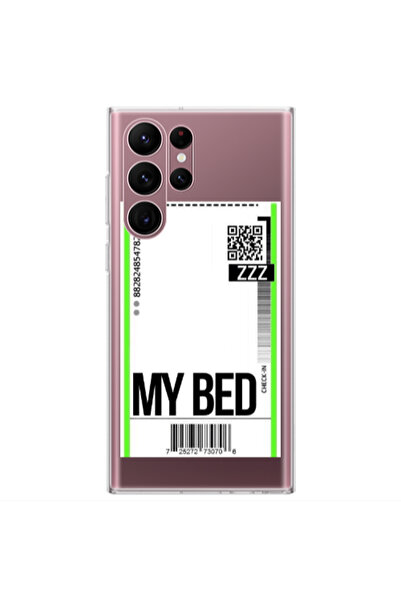 Other Samsung S22 Ultra My Bed ZZZ Transparent Silicone TPU Θήκη