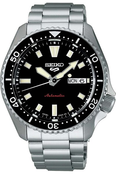 Seiko Srpl85J Automatic Mechanism Metal Color Men's Wristwatch with Day and D...