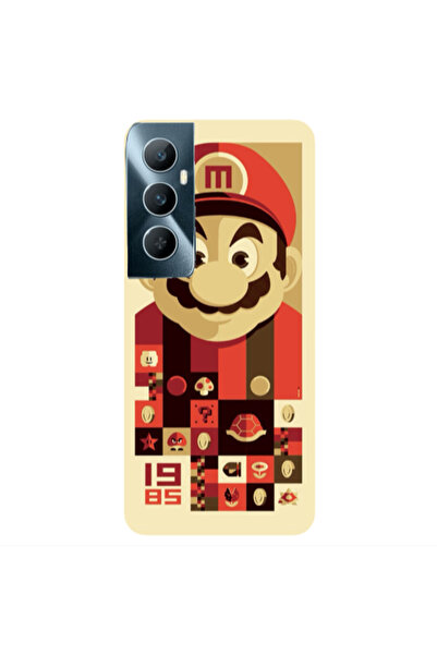Other Realme C65 Super mario Transparent Silicone TPU Θήκη