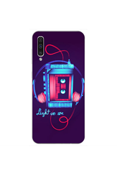 Other Samsung A70 Light on me Transparent Silicone TPU Θήκη