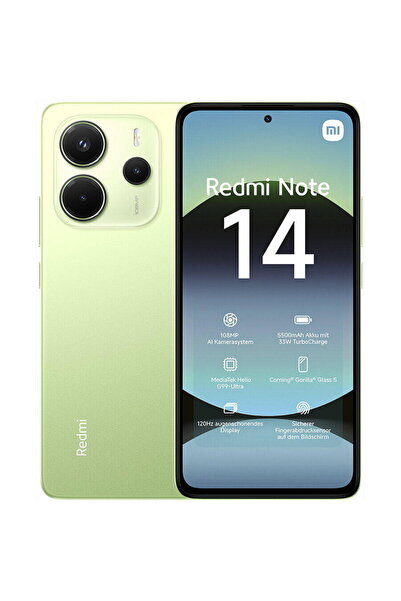 Xiaomi Telefon Redmi Note 14, 16.9 cm (6.67"), 128GB, 6GB RAM, Dual SIM, 4G, ...