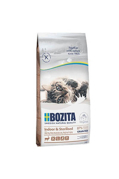 Other Bozita Indoor&Sterilized Grain free Reindeer 2kg