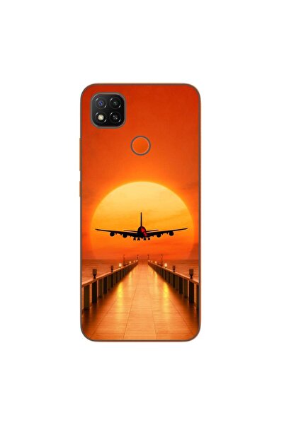 OEM Husa compatibila cu Xiaomi Redmi 9C, 9C NFC Silicon Gel Tpu Model Airplan...