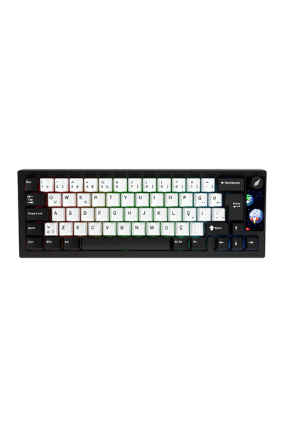 HAWK HK540 Mekanik Prelubed Switch RGB Tri-Mode Kablosuz/Bluetooth %65 Full T...
